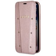 Guess Kaia Book Case Rose Gold für iPhone XS Max - Handyhülle