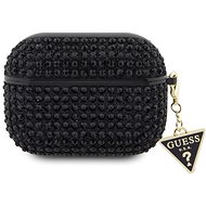 Guess Rhinestones Triangle Metal Logo Pouzdro pro AirPods Pro Black - Headphone Case