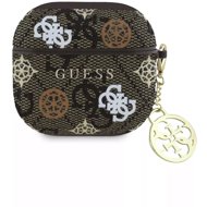 Guess PU 4G Peony Charm Case for AirPods 4 Brown - Headphone Case