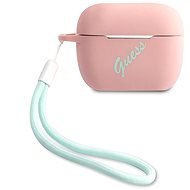 Guess Vintage  szilikon tok Airpod Pro készülékhez rózsaszín - Fülhallgató tok