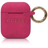 Guess Silicone Case for Airpods Fuchsia - Headphone Case