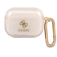 Guess 4G TPU Glitter Case for Apple Airpods Pro Gold - Headphone Case