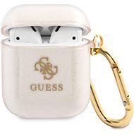 Guess 4G TPU Glitter Case for Apple Airpods 1/2 Gold - Headphone Case