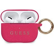 Guess Silicone Case for Airpods Pro Fuschia - Headphone Case