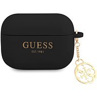 Guess 4G Charms Silikoncover für Apple Airpods Pro Black - Kopfhörer-Hülle