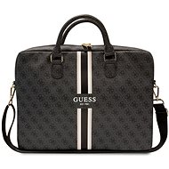 Guess PU 4G Printed Stripes Computer Bag 15/16" Black - Laptop Bag