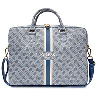 Guess PU 4G Printed Stripes Computer Bag 15/16" Blue - Laptop Bag