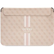 Guess PU 4G Printed Stripes Computer Sleeve 16" Pink - Laptop Case