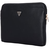 Guess PU Grained Triangle Logo Cover for Notebook 14" Black - Laptop Case