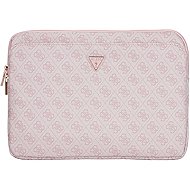 Guess PU 4G Triangle Logo 14" Pink - Laptop Case