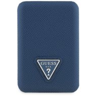 Guess PU Grained Triangle Logo MagSafe Powerbank 5000mAh Blue - Power Bank