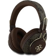 Guess PU 4G Metal Logo ENC Brown - Wireless Headphones