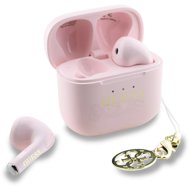 Guess Classic Logo Charm TWS Pink - Wireless Headphones