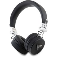 Guess PU Grained Triangle Logo ENC Black - Wireless Headphones