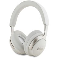Guess PU Leather Script Logo ANC/ENC White - Wireless Headphones
