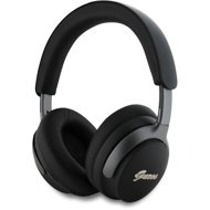 Guess PU Leather Script Logo ANC/ENC Black - Wireless Headphones