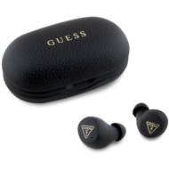 Guess PU Grained ENC TWS Black - Wireless Headphones