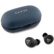 Guess PU Grained ENC TWS Blue - Wireless Headphones