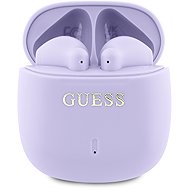 Guess Printed Classic Logo TWS Purple - Wireless Headphones