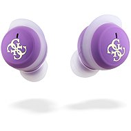 Guess 4G Logo Mini TWS Purple - Wireless Headphones