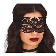 Black lace scarf - Carnival Mask