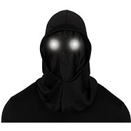 Black mask with LED light in the eyes - Carnival Mask