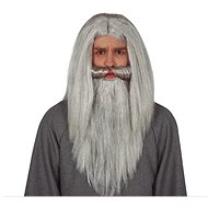 GUIRCA Grey wig with beard - Wig