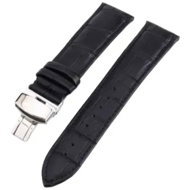 GAIRA Watch strap 3186 black 22 mm - Watch Strap