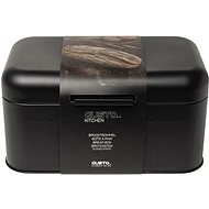 Gusta Bread pan, black - Breadbox