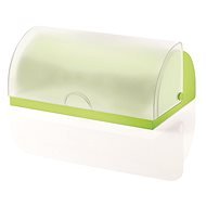 forme casa Plastic Green Bread Bin with Transparent Cover - Breadbox