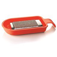 House shapes Cheese grater including a bottle, red - Grater