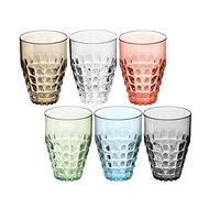 Guzzini Set of plastic cups 6pcs TIFFANY 510ml, mix of colours - Glass Set