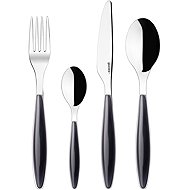 Guzzini FEELING 24pcs Grey – Stainless Steel and Plastic - Cutlery