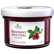Grešík Valdemar Organic fruit component 65 %, cranberry - Jam