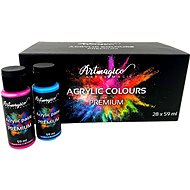 Artmagico Premium acrylic paint set 28 pcs - Acrylic Paints