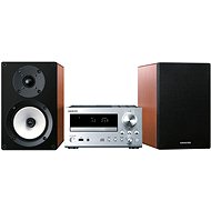 ONKYO CS-555 silver-wooden - Microsystem