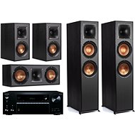 ONKYO TX-NR676E + reprosoustava Klipsch Reference 2x R-820F + R-52C + 2x R-41M - Set