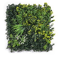 G21 Listo Jungle Artificial green wall, 50 × 50 cm - Decorative Wire Mesh