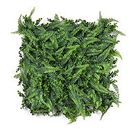 G21 Listo Ferns Artificial green wall, 50 × 50 cm - Decorative Wire Mesh