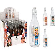 Glass bottle Nutcracker 1 l, various types - Liquor Bottle