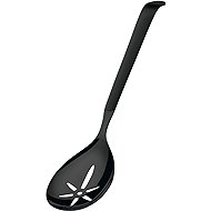 Gastro Cooking spoon with holes 31,7 cm, black - Tablespoon