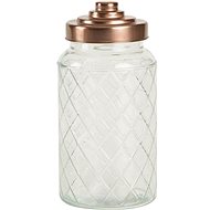 Gastro Glass jar 1,2 l, gold lid - Storage Jar