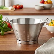 Paderno Stainless steel colander for vegetables 40 cm - Colander