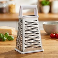 Fackelmann Stainless steel square grater 21,5 cm - Grater