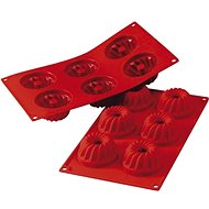 Silikomart Silicone mini bundt mould for 6 pieces - Mould