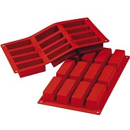 Silikomart Rectangular Cake mould silicone for 12 pcs - Mould