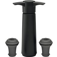 Vacu Vin Vacuum pump with 2 caps black - Wine Set