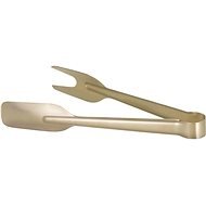 Gastro Stainless steel serving tongs 24 cm champagne - Serving Tongs