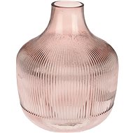 H&L Glass vase Rose 20 × 23 cm pink - Vase