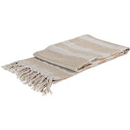 H&L Blanket / bedspread 130 × 170 cm, beige - Blanket